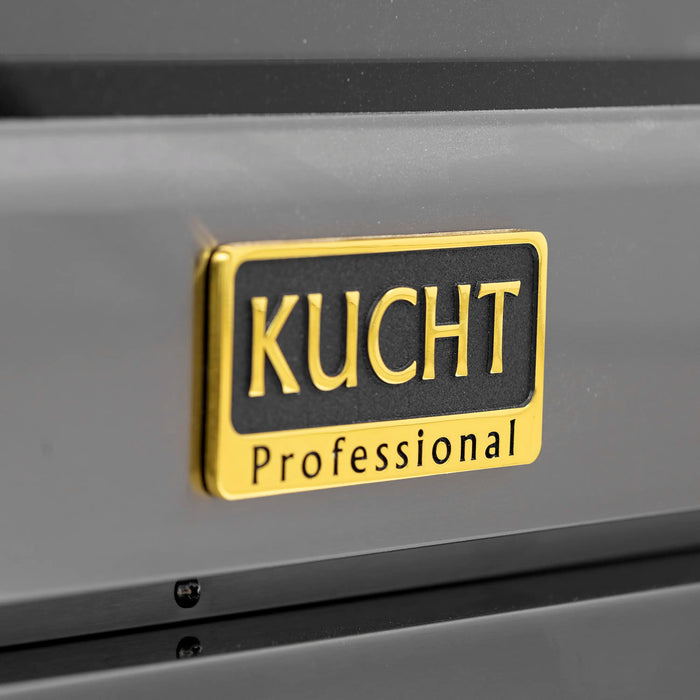 Kucht Horus 36-Inch Dual Fuel Range with 5.2 cu. ft. Electric Oven and 6 Gas Burners in Stainless Steel with Digital Thermostat (KXD36)