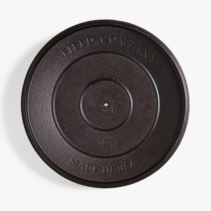 Field Company No.12, 13 ⅜-Inches Skillet & Lid Set
