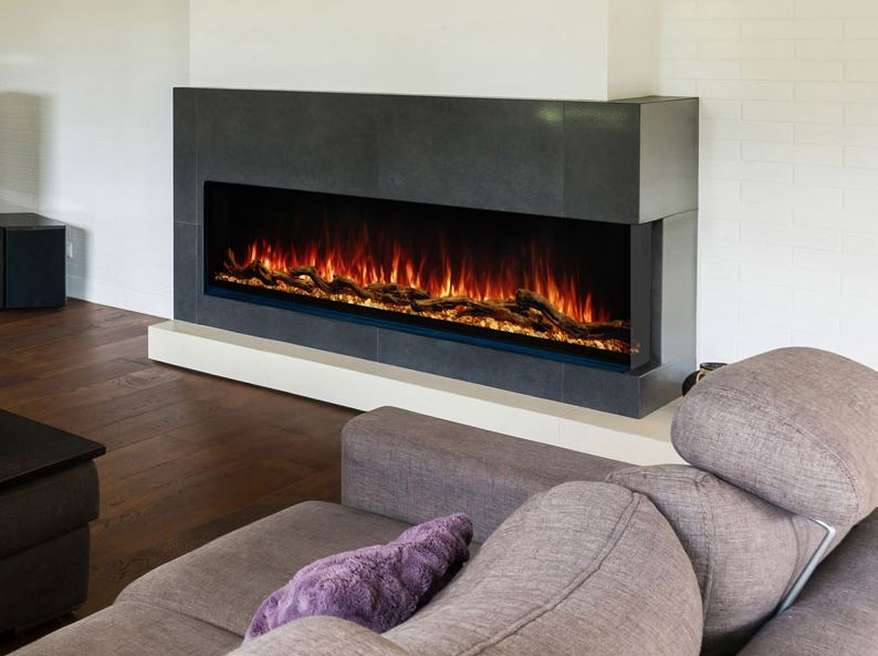 Modern Flames Landscape Pro Multi-Sided Built-in Electric Fireplace - 80"