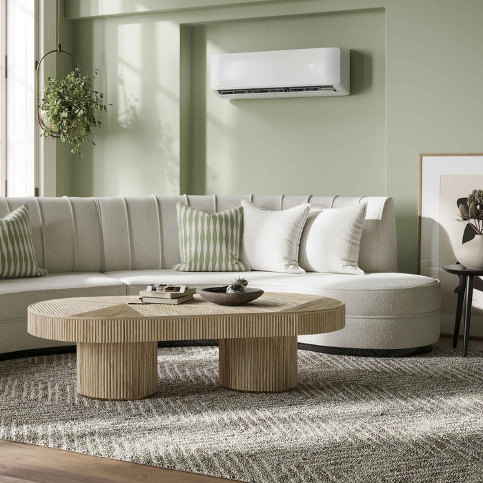 MRCOOL DIY 5th Gen Mini Split - 6-Zone 55,000 BTU Ductless Air Conditioner and Heat Pump Condenser with 24K + 6K + 6K + 6K + 6K + 6K Wall Mount Air Handlers