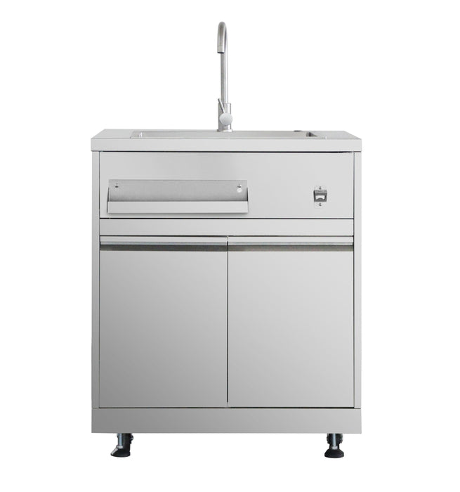 Thor Outdoor Kitchen Package with Propane Gas Grill and Freezer, AP-Outdoor-LP-F-7