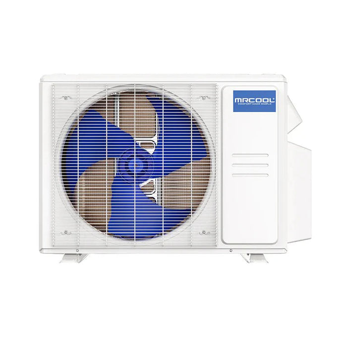 MRCOOL DIY 4th Gen 2-Zone 18,000 BTU 21 SEER (9K + 9K) Ductless Mini Split AC and Heat Pump with Ceiling Cassettes