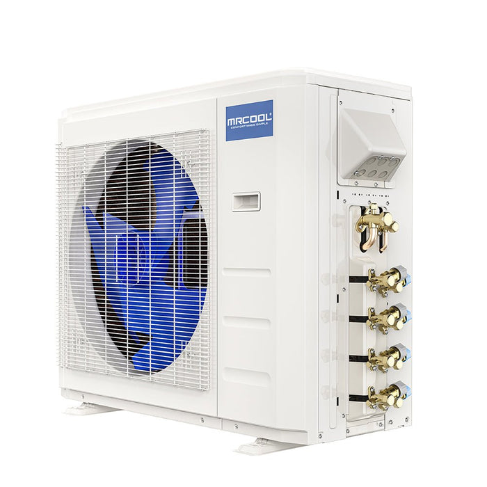 MRCOOL DIY 4th Gen 3-Zone 36,000 BTU 22 SEER (9K + 9K + 9K) Ductless Mini Split AC and Heat Pump with Ceiling Cassettes