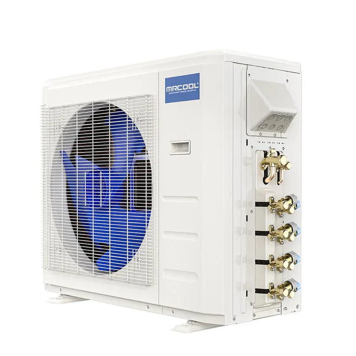 MRCOOL DIY 4th Gen 4-Zone 36,000 BTU 22 SEER (9K + 9K + 9K + 12K) Ductless Mini Split AC and Heat Pump with Ceiling Cassettes
