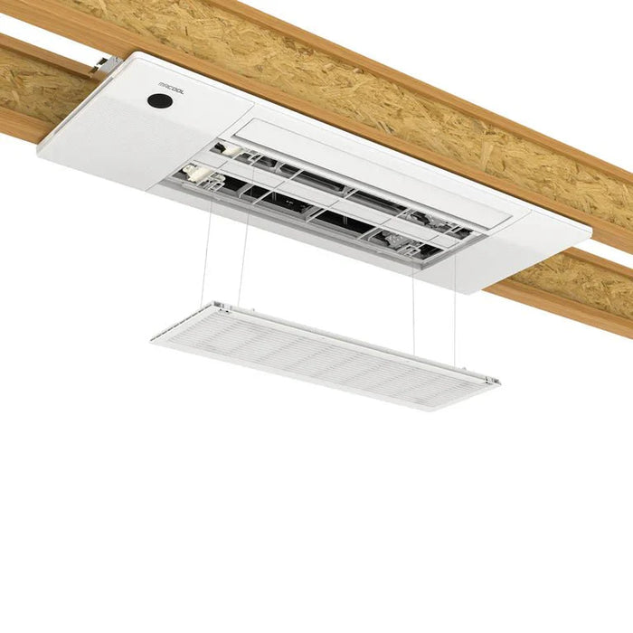 MRCOOL DIY 4th Gen 4-Zone 48,000 BTU 21 SEER (9K + 12K + 12K + 12K) Ductless Mini Split AC and Heat Pump with Ceiling Cassettes