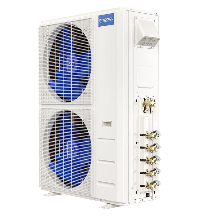 MRCOOL DIY 4th Gen 4-Zone 48,000 BTU 21 SEER (9K + 9K + 12K + 18K) Ductless Mini Split AC and Heat Pump with Ceiling Cassettes