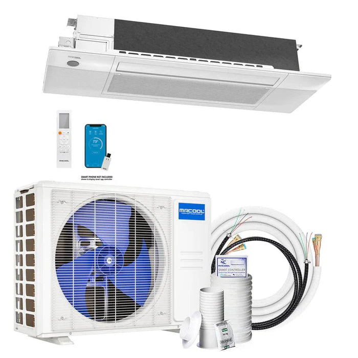 MRCOOL DIY 18K 18,000 BTU Ceiling Cassette Mini Split 4th Gen Air Conditioner and Heat Pump - 22 SEER
