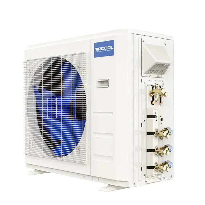 MRCOOL DIY 4th Gen Multi-Zone 2-Zone 27,000 BTU 22 SEER (9K + 12K) Ductless Mini-Split Air Conditioner and Heat Pump