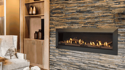 Majestic Echelon II 72" Direct Vent Linear Fireplace With IntelliFire Touch Ignition System - Home and Heat