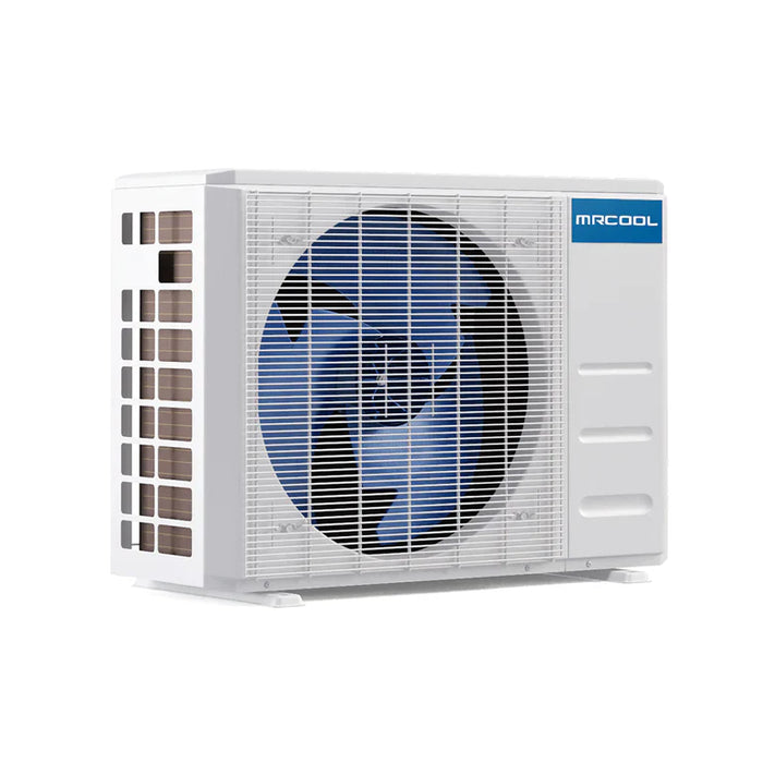 MRCOOL Energy Star 18K BTU, 1.5 Ton, 20 SEER, Heat Pump Condenser & Wall Mount Air Handler with Enhanced WiFi and 25ft Lineset (DIY-18-HP-230B25)