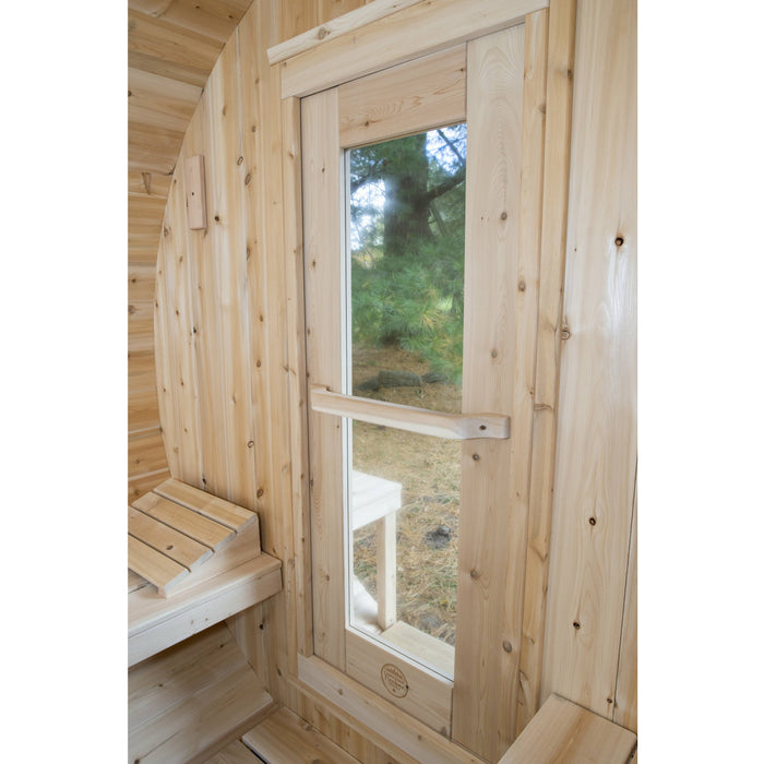 Dundalk Serenity Barrel Sauna  - 6'6" x 6'6"