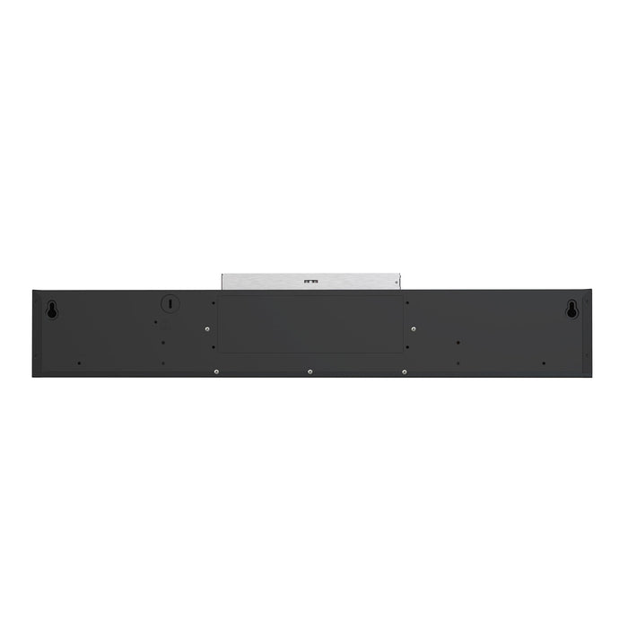 FORNO Cappa 30" 200 CFM Compact Under Cabinet Convertible Range Hood in Black, FRHUC5200-30BLK