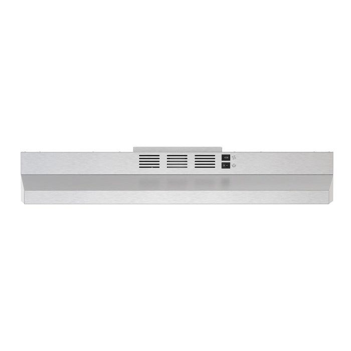 FORNO Cappa 30" 200 CFM Compact Under Cabinet Convertible Range Hood in Stainless Steel, FRHUC5200-30