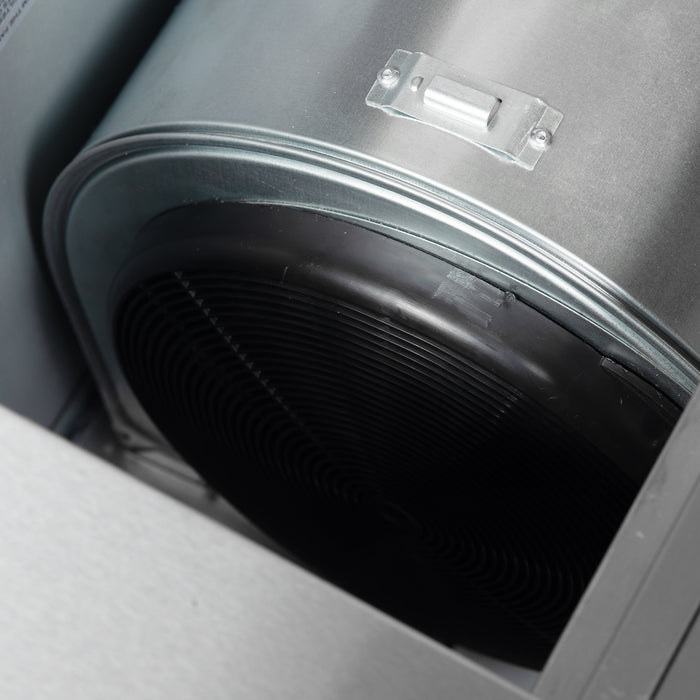 FORNO Aria 36" 1200 CFM Convertible Wall Mount Range Hood in Stainless Steel, FRHWM5095-36