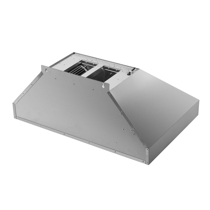 FORNO Aria 36" 1200 CFM Convertible Wall Mount Range Hood in Stainless Steel, FRHWM5095-36