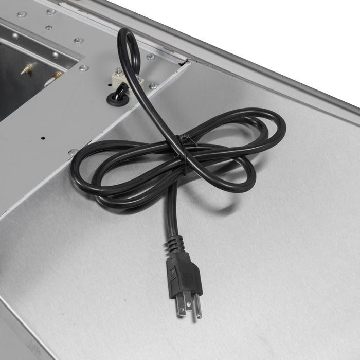 FORNO Aria 48" 1200 CFM Convertible Wall Mount Range Hood in Stainless Steel, FRHWM5095-48