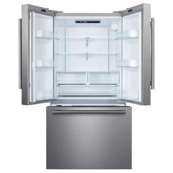 FORNO Rivello 36" French Door Refrigerator with Water and Ice Dispenser in Stainless Steel, FFFFD1783-36S