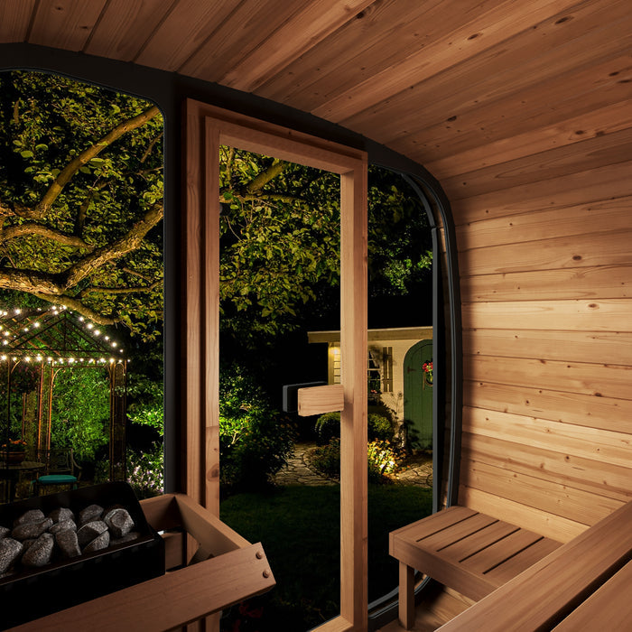 SaunaLife 4 Person 4.6' Long Cube Sauna | Model CL5G