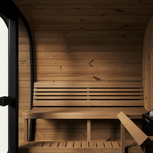 SaunaLife Model CL7G Outdoor Sauna