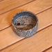 SaunaLife Coaster and Aroma Tray — Drink Holder and Scent Reservoir, Carved Soapstone