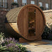 SaunaLife Model E6 Barrel Sauna