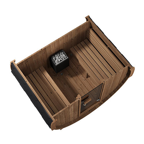 SaunaLife Model E6 Barrel Sauna