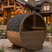 SaunaLife Model E6W Barrel Sauna