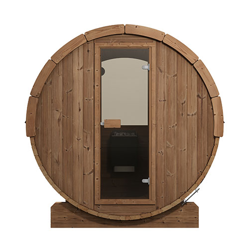 SaunaLife Model E6W Barrel Sauna