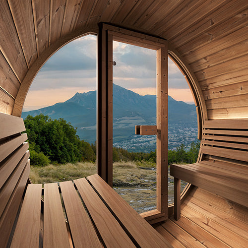 SaunaLife Model E8GB Sauna Barrel