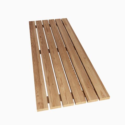 SaunaLife Flat Floor Kit for SaunaLife E7 Barrel Sauna