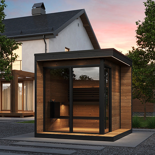 SaunaLife Model GL6 Outdoor Sauna