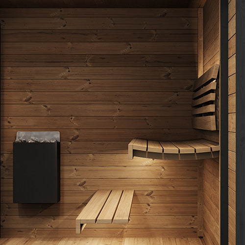 SaunaLife Model GL6B Outdoor Sauna