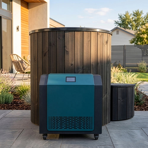 SaunaLife Model S1B Immersion Tub with FDC-1A Chiller