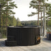 SaunaLife S6B Hot Tub Wood-Fired, Black
