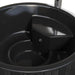 SaunaLife S6B Hot Tub Wood-Fired, Black