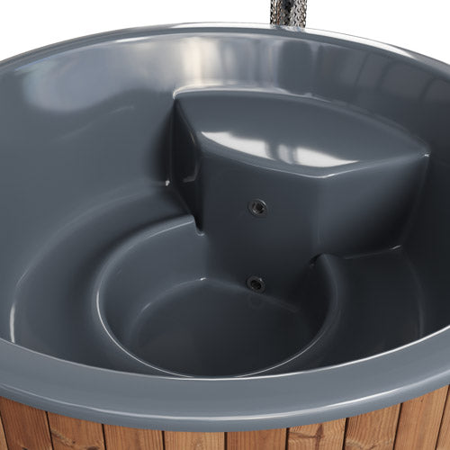 SaunaLife S6N Hot Tub Wood-Fired, Natural