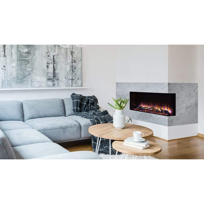 SimpliFire Scion Trinity 55" 3-Sided Linear Electric Built-In Fireplace