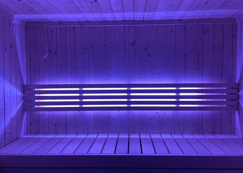 SaunaLife Chromatherapy 65/76" LED Wifi Sauna Lighting