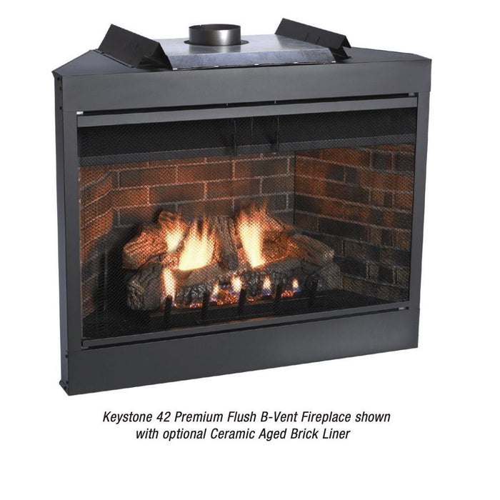 Empire 42" Keystone B-Vent Fireplace