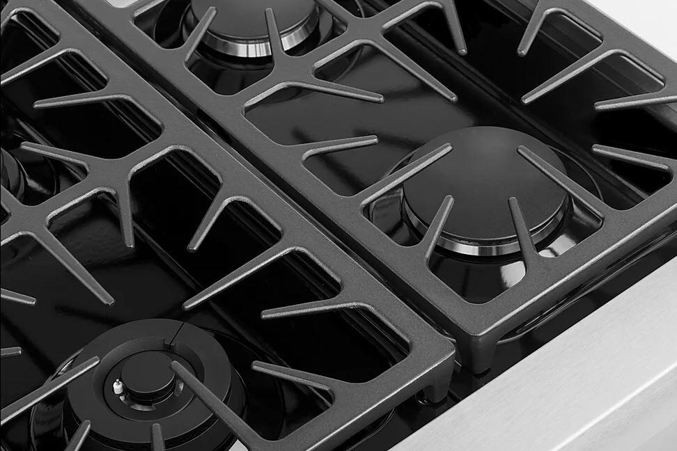 Empava 48-Inch Pro-Style Slide-In Natural Gas Cooktops in Stainless Steel (EMPV-48GC32)