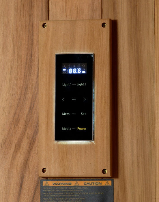 Golden Designs Cedar "Sundsvall" 2 Person Indoor/Outdoor Traditional Sauna GDI-7289-01