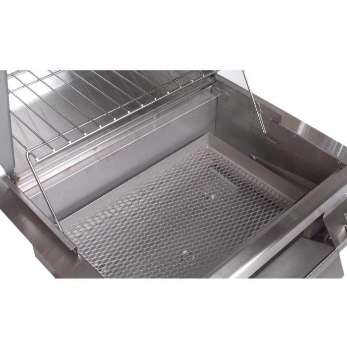 Fire Magic 24-SC01C-61 Legacy Charcoal Grill On 30-Inch Cart with Smoker Oven/Hood