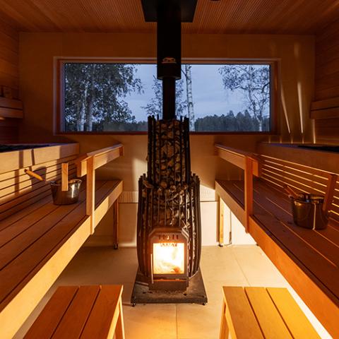 Cozy Heat SW 12kW Wood Burning Sauna Stove