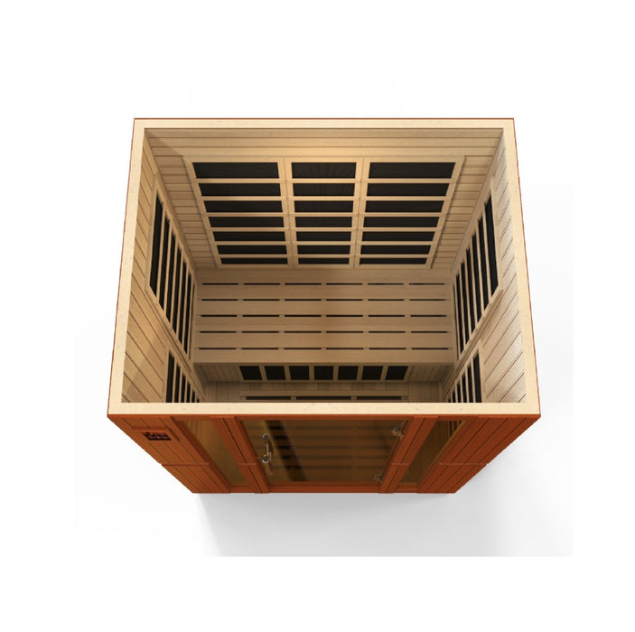 Dynamic Bellagio 3 Person Low EMF FAR Infrared Dry Sauna DYN-6306-02