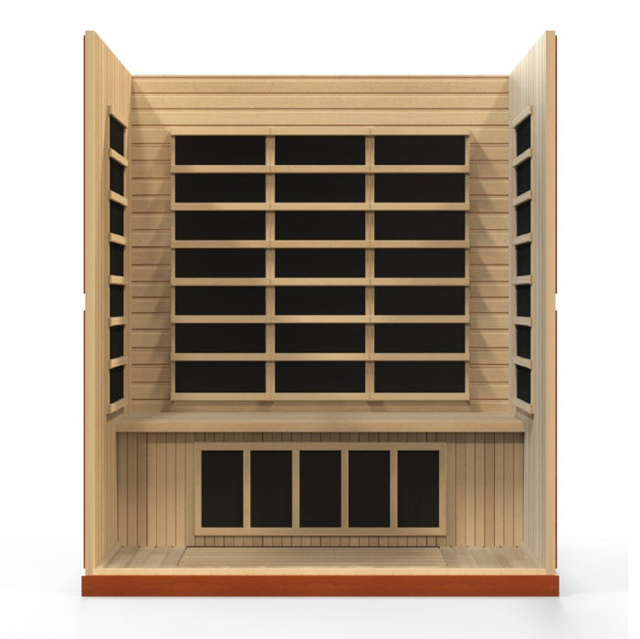 Dynamic Bergamo 4 Person FAR Infrared Dry Sauna DYN-6440-01