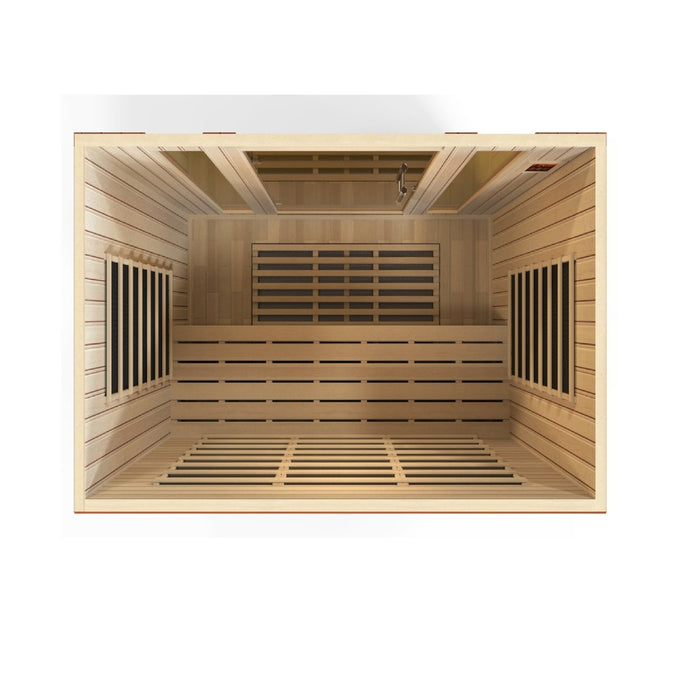 Dynamic Bergamo 4 Person FAR Infrared Dry Sauna DYN-6440-01