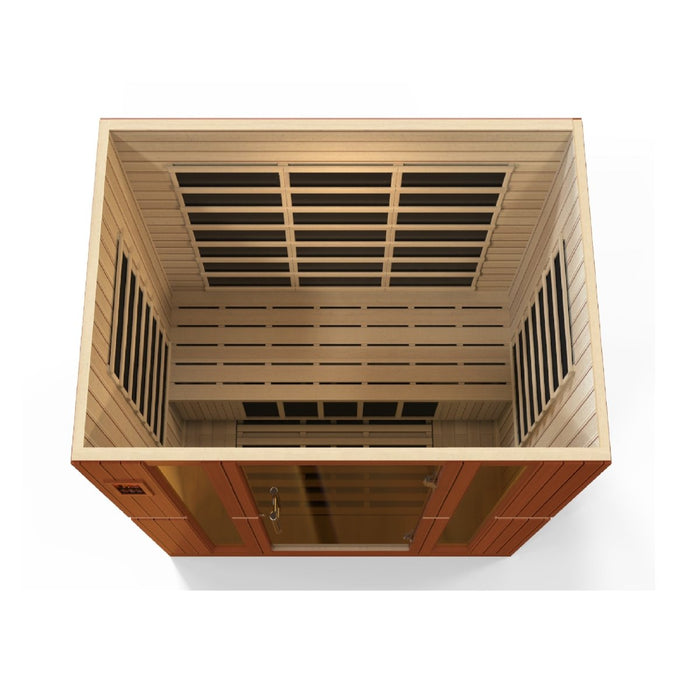 Dynamic Bergamo 4 Person FAR Infrared Dry Sauna DYN-6440-01