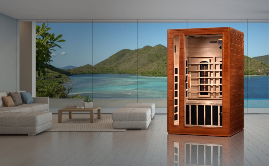 Dynamic Cardoba 2 Person Full Spectrum  Near Zero EMF FAR Infrared Dry Sauna DYN-6203-02 FS