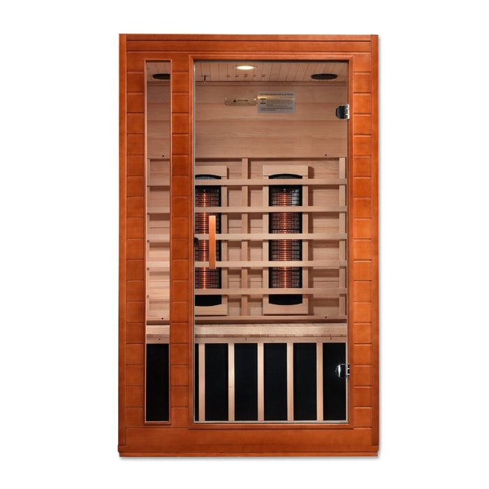 Dynamic Cardoba 2 Person Full Spectrum  Near Zero EMF FAR Infrared Dry Sauna DYN-6203-02 FS