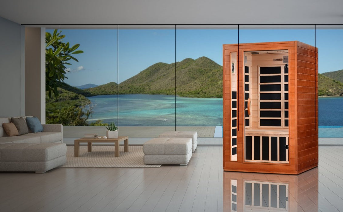 Dynamic Cordoba Elite 2 Person FAR Infrared Dry Sauna DYN-6203-01 Elite